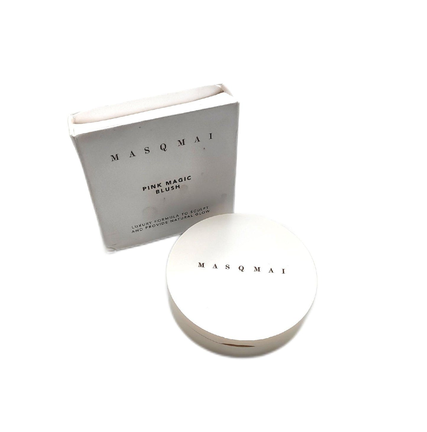 MASQMAI Blush Make Up Gesicht Pink Magic Puder zauberhaft strahlend lang