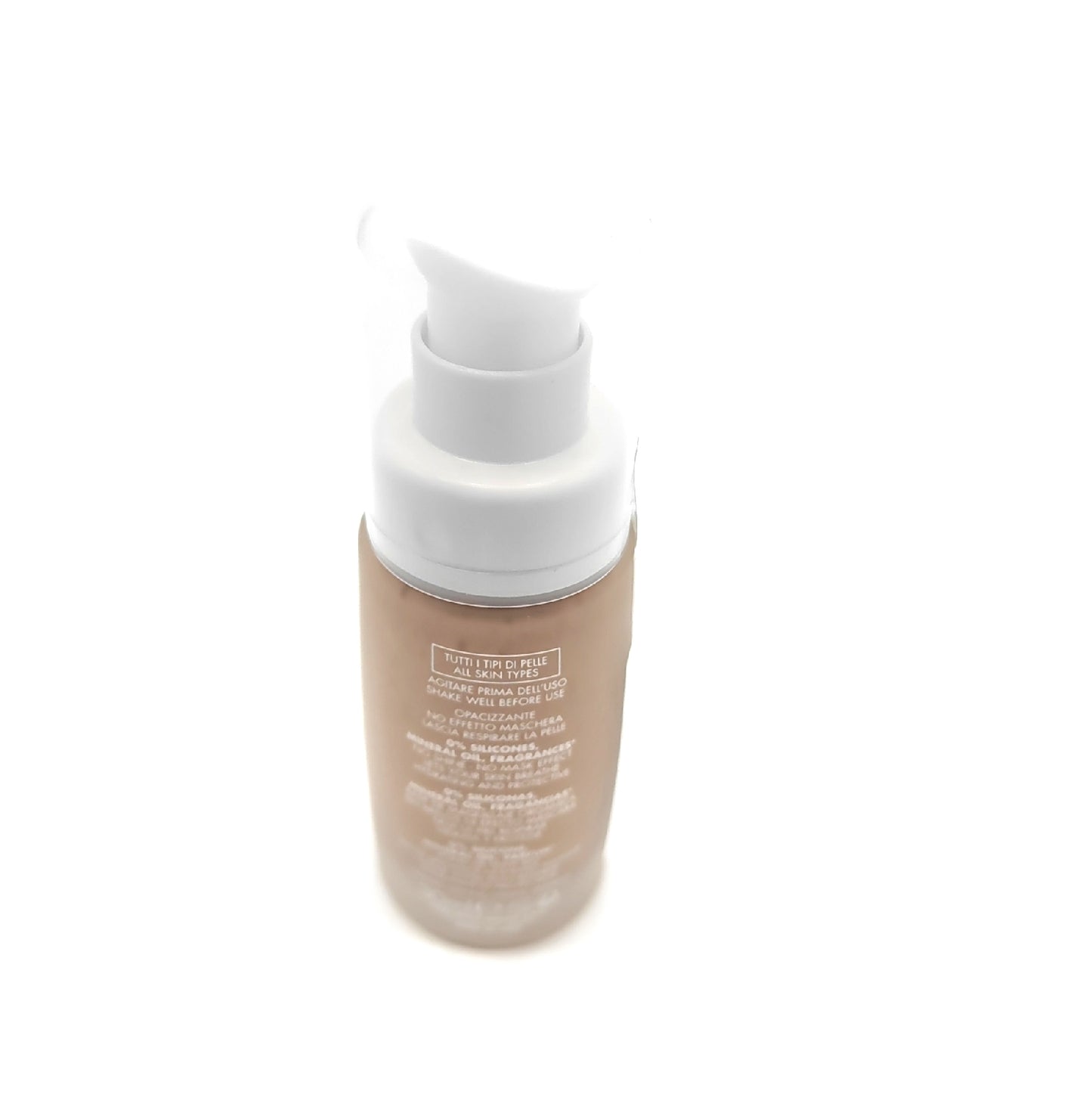 Deborah Foundation Make up Bio Langzeit Foundation 02 Beige Deckkraft Tragekomfort für Haut