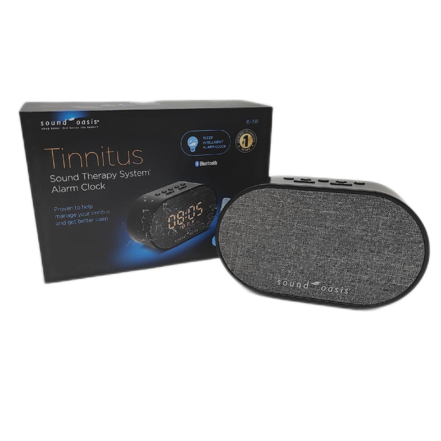 Sound Oasis Wecker Tinnitus Therapie BST 150T Schlafhilfe Entspannungstechnologie
