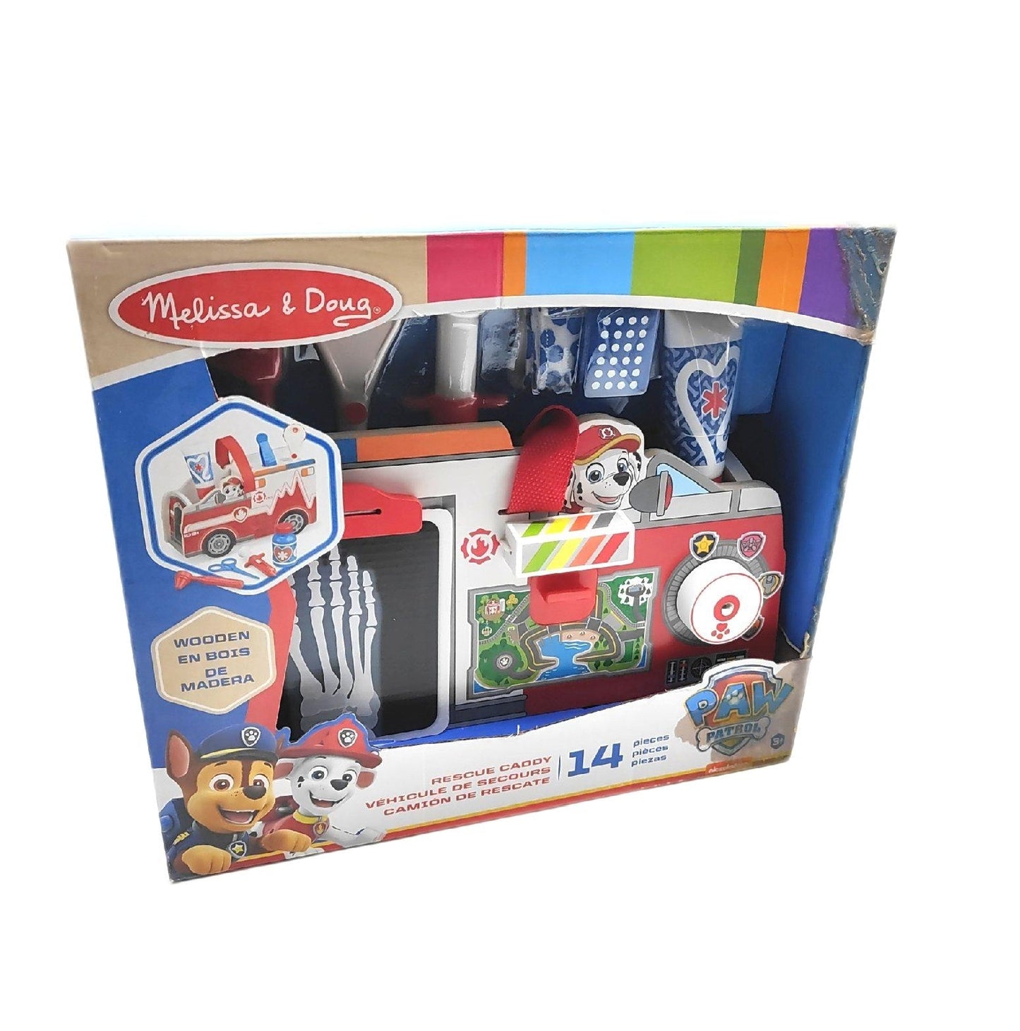 Melissa Doug Arztset Kinderspielzeug PAW Patrol Marshalls Set für Rollenspiele Spaßelement