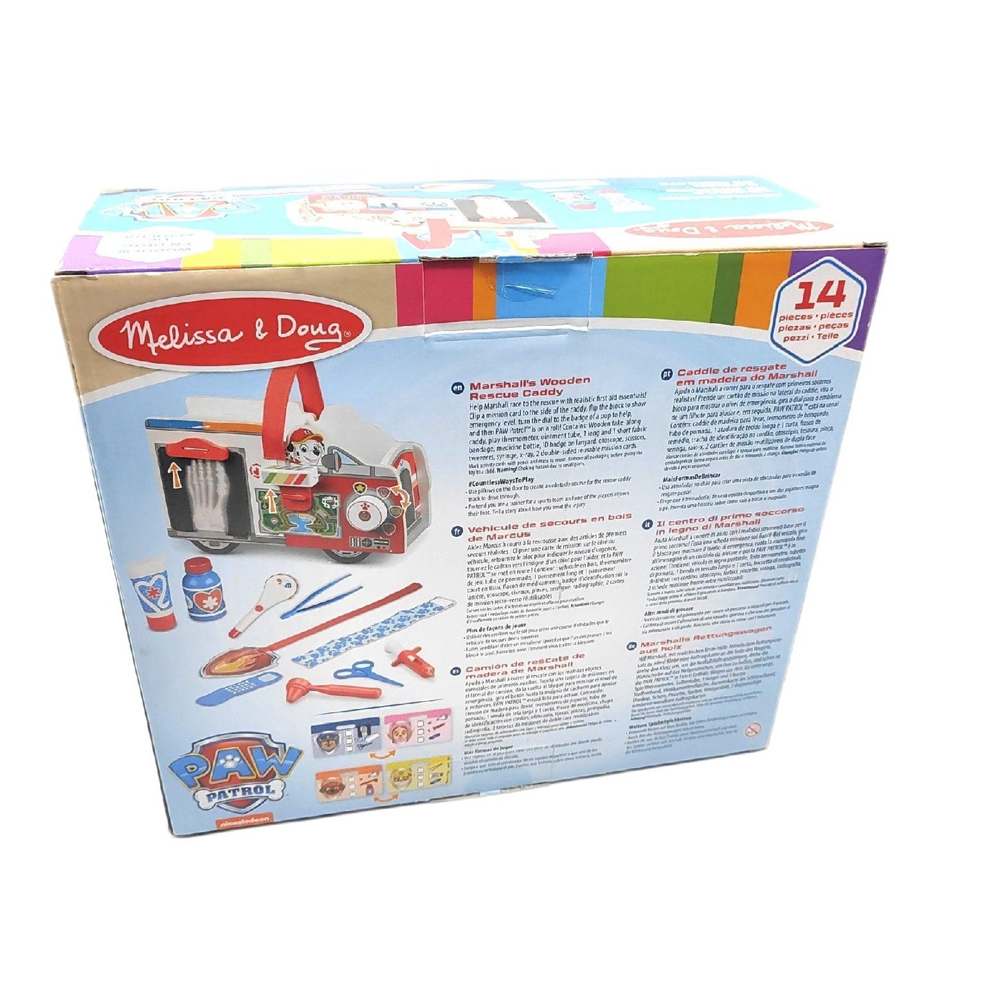 Melissa Doug Arztset Kinderspielzeug PAW Patrol Marshalls Set für Rollenspiele Spaßelement