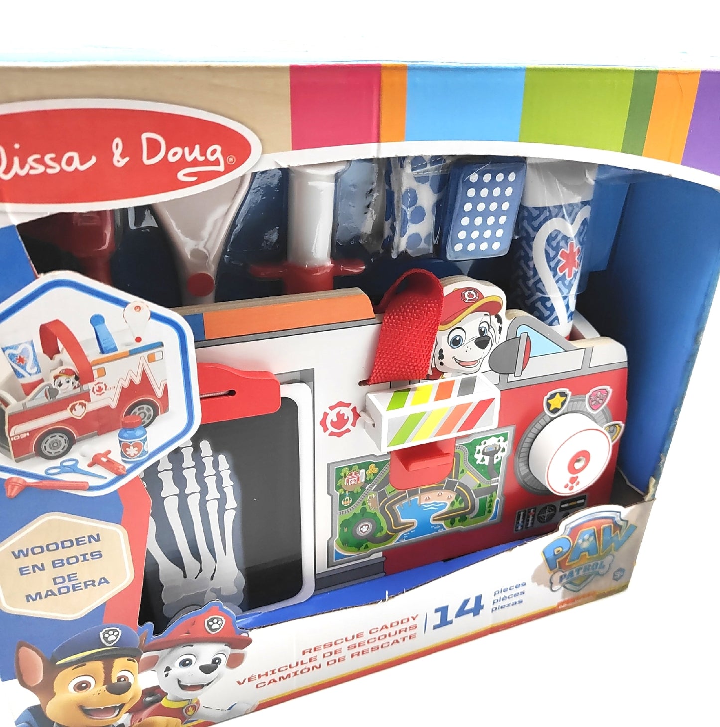 Melissa Doug Arztset Kinderspielzeug PAW Patrol Marshalls Set für Rollenspiele Spaßelement