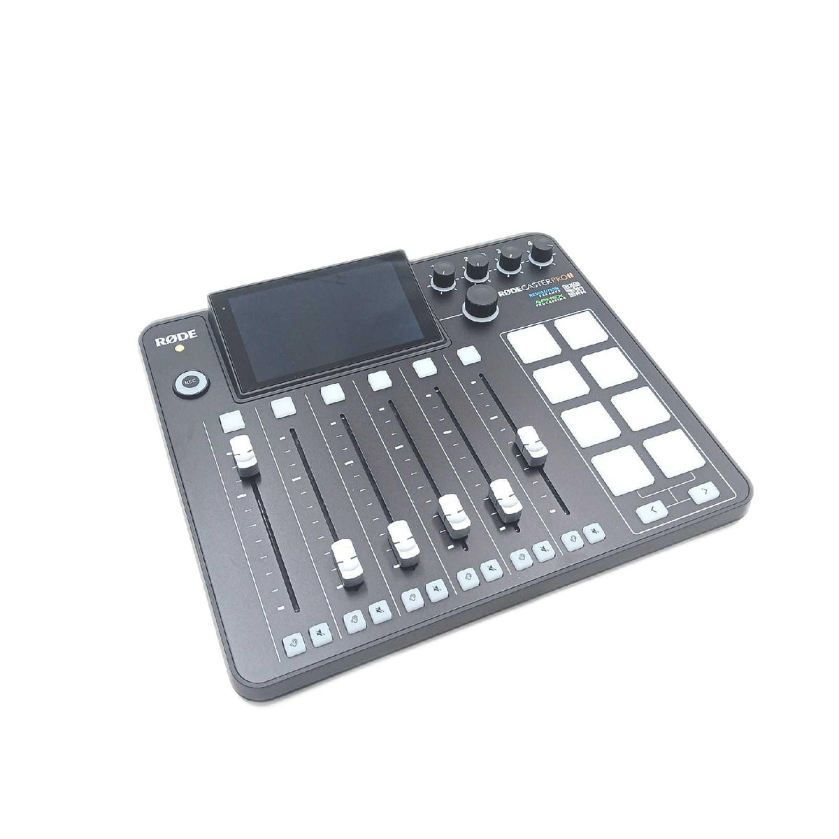Rudecaster Pro II Streaming Mischpult Podcasting Studio Komplettset Broadcast