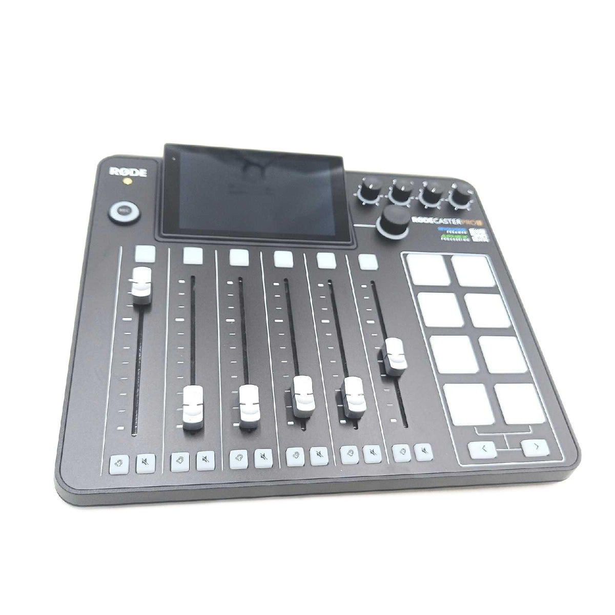 Rudecaster Pro II Streaming Mischpult Podcasting Studio Komplettset Broadcast