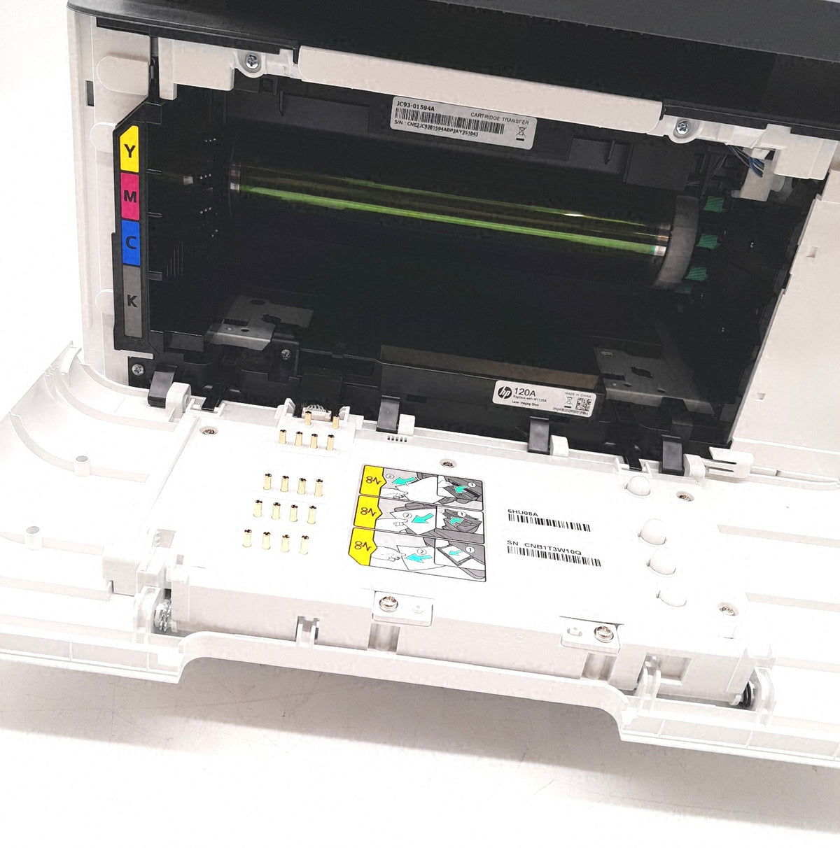 HP Color Laser MFP 178nwg Multifunktionsgerät Gehaeuse vorne verbogen