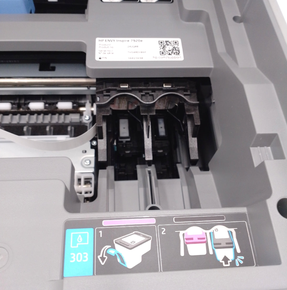 HP Envy Inspire 7920e Multifunktionsdrucker ohne Patronen inklusive 3 Monate