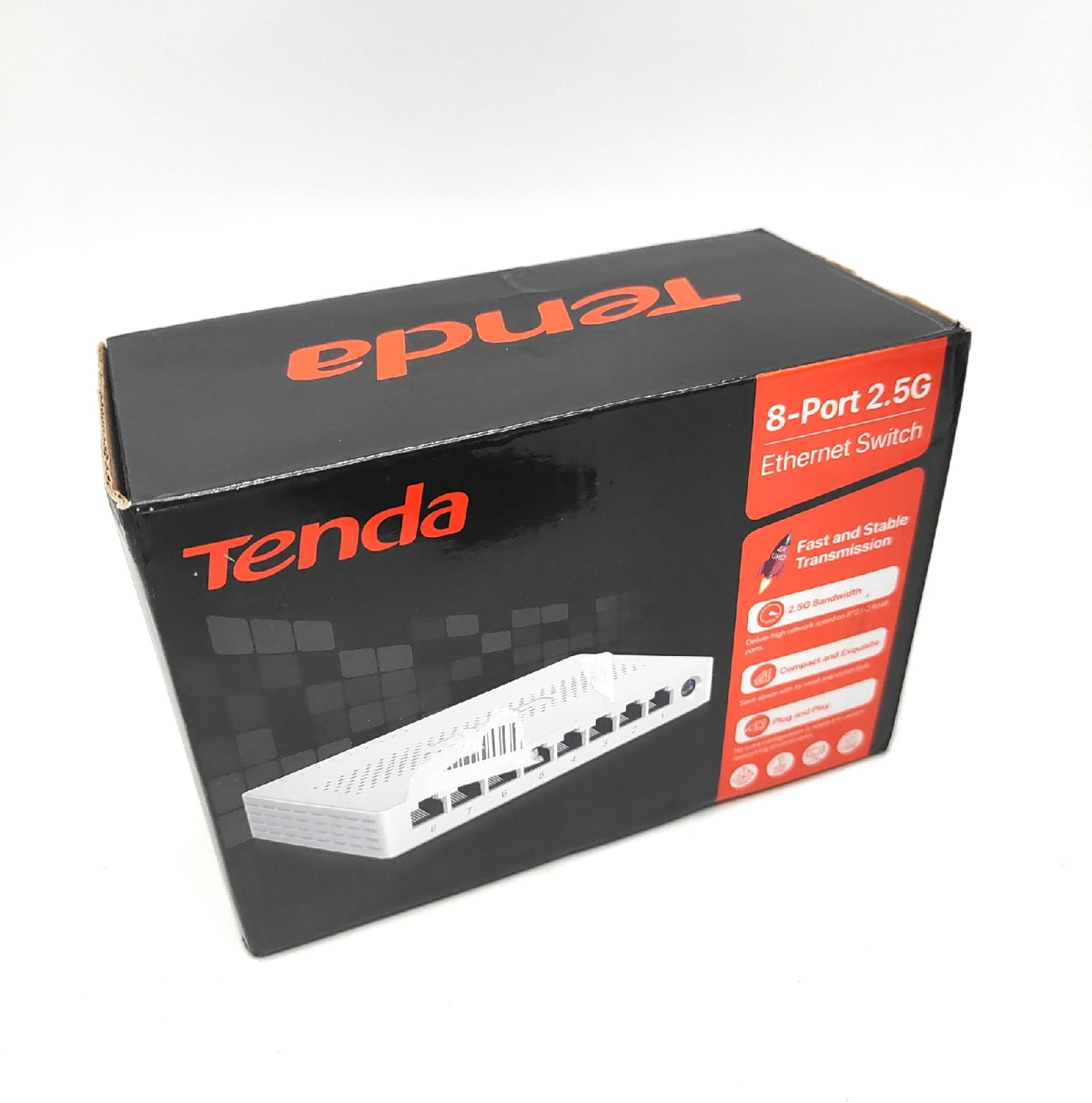 Tenda LAN Switch 5 Port Gigabit Ethernet Netzwerk Switch mit IGMP Steuerung Erweiterung