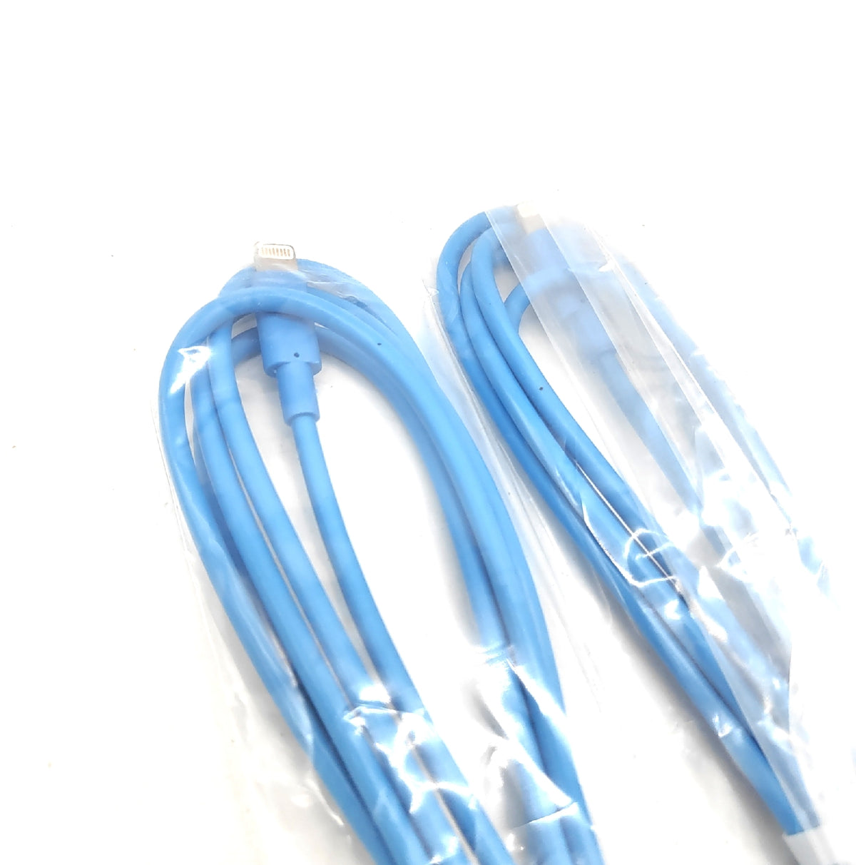 schnelllade Kabel zwei Stück iPhone iPod USB blau laden Handy Tablet