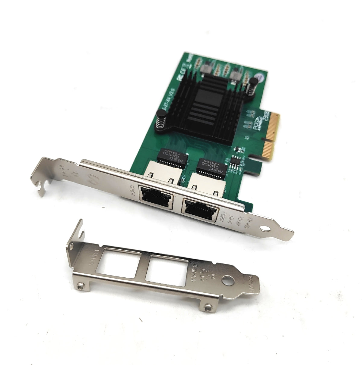 Gtek Netzwerkadapter Gigabit Ethernet 1000Mbps Intel I350AM2 Controller Computerzubehör
