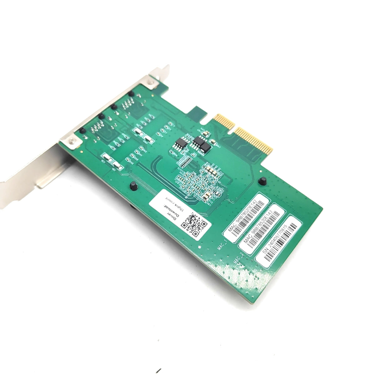 Gtek Netzwerkadapter Gigabit Ethernet 1000Mbps Intel I350AM2 Controller Computerzubehör