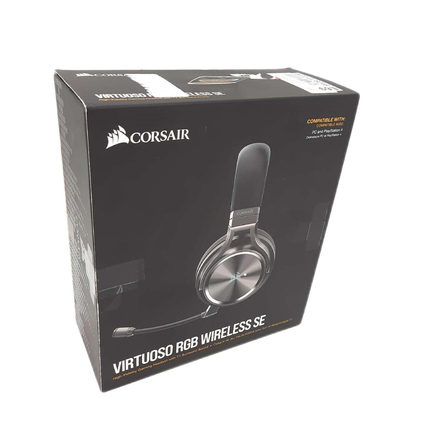 Corsair Virtuoso RGB Wireless SE Gaming Headset fehlendes Zubehör Kopfpolster riss