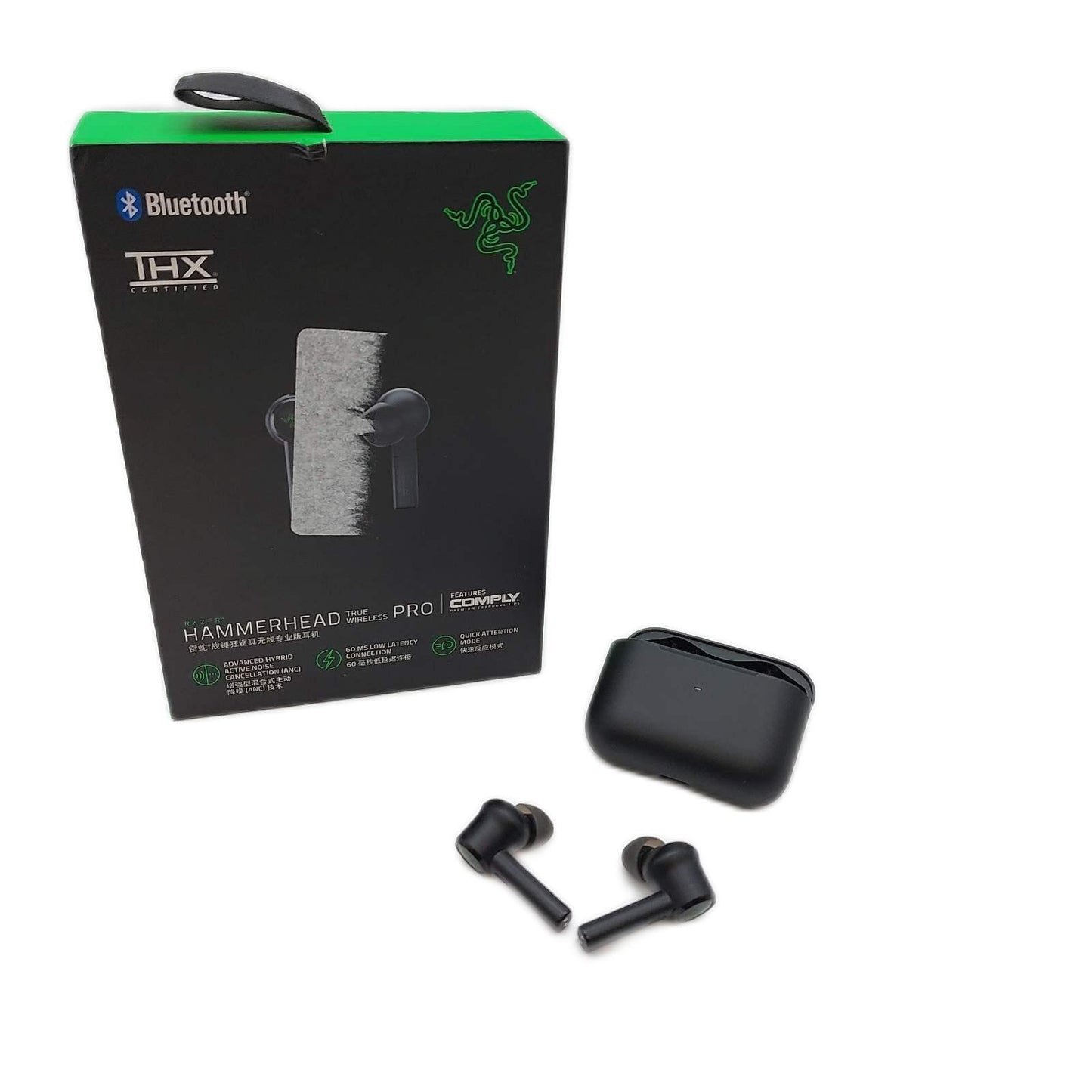 Razer Hammerhead True Wireless Pro Drahtlose In-Ear-Kopfhörer Mice (171 - Defekt