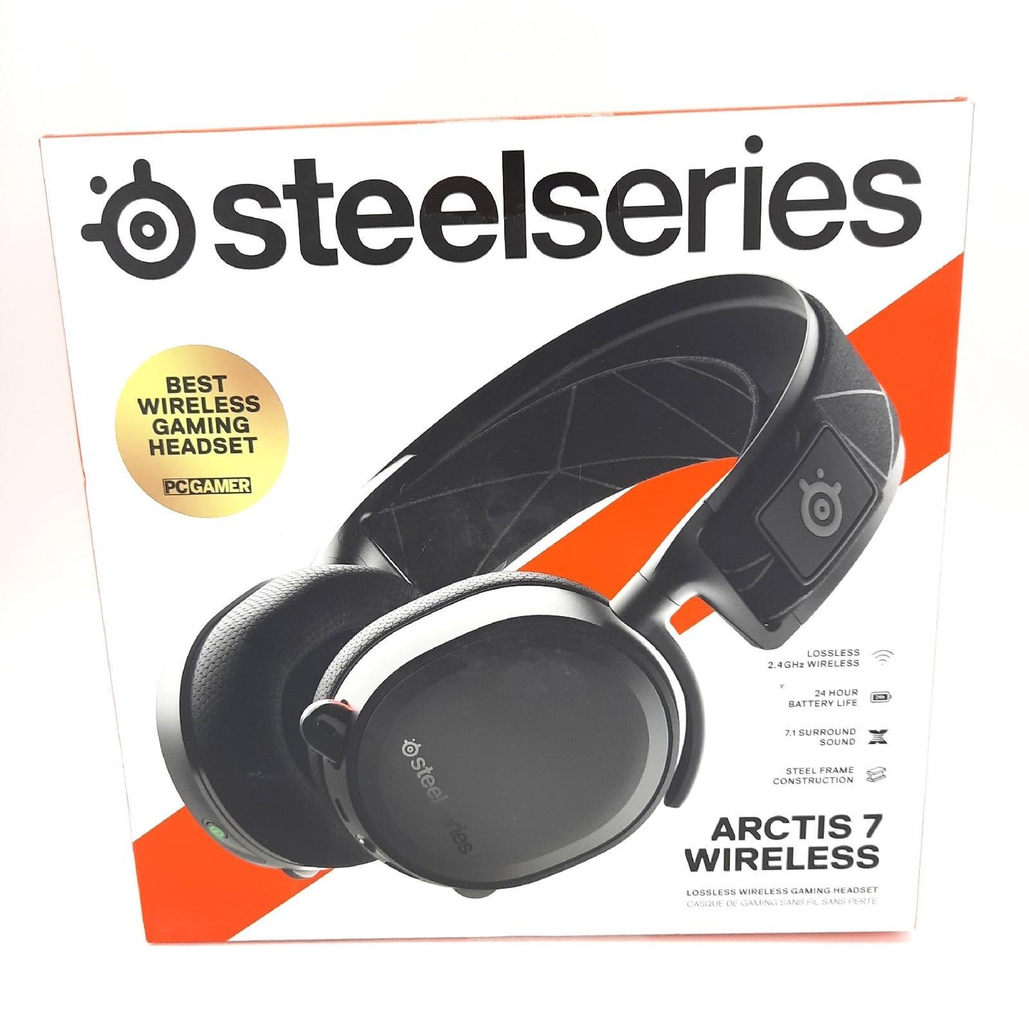 SteelSeries Arctis 7 Wireless Headset DTS X sichtbar gebraucht ohne Zubehör