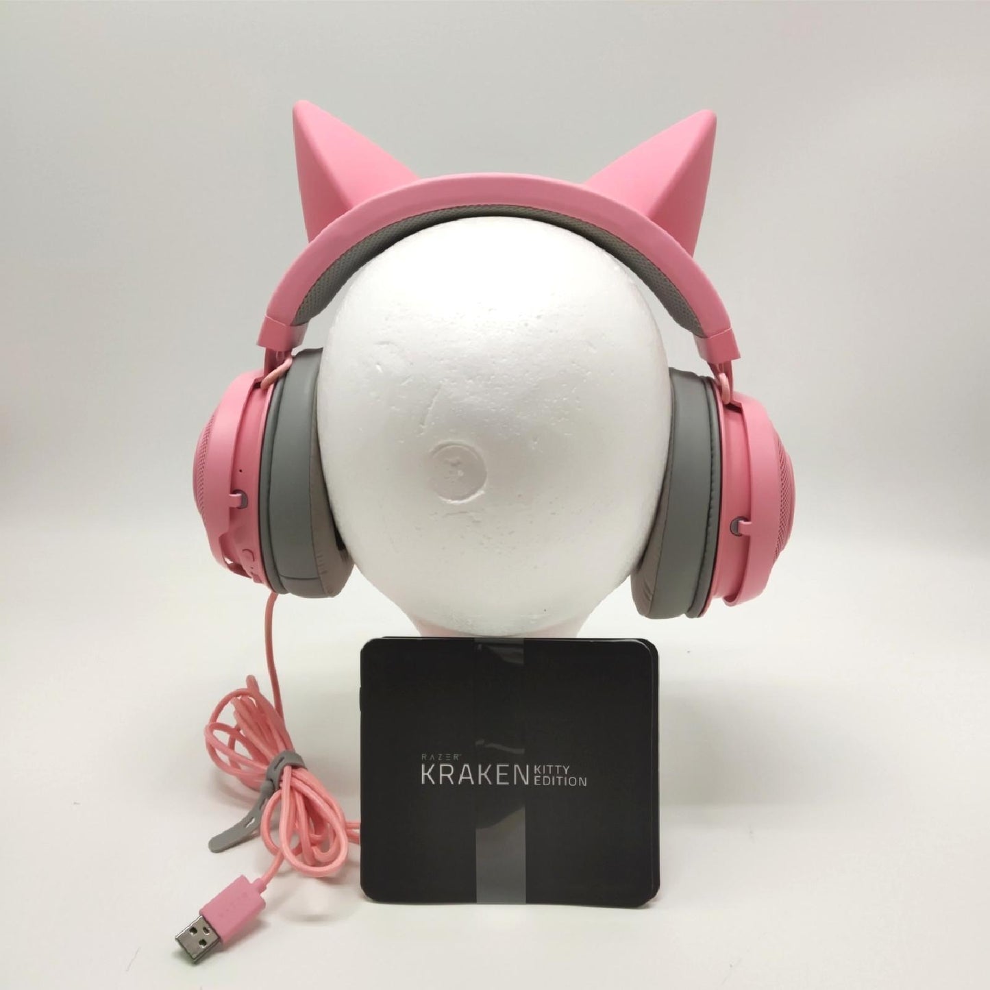 Razer Kraken Kitty Edition Gaming Headset Die Katze Ohr USB Gaming Head - Defekt