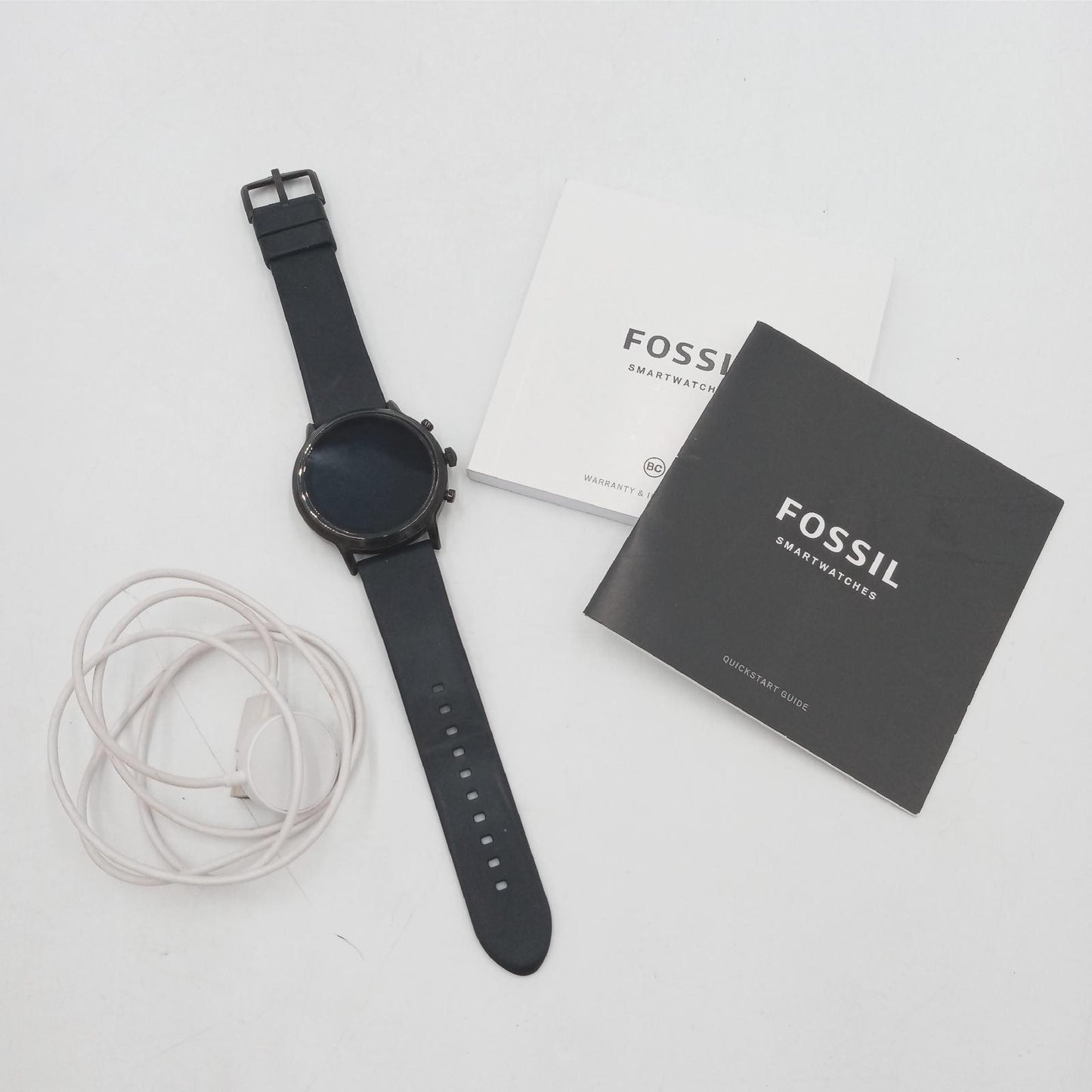 Fossil Smartwatch Herren Schwarze Uhren Kollektion Modernes Design Sportlich Elegant