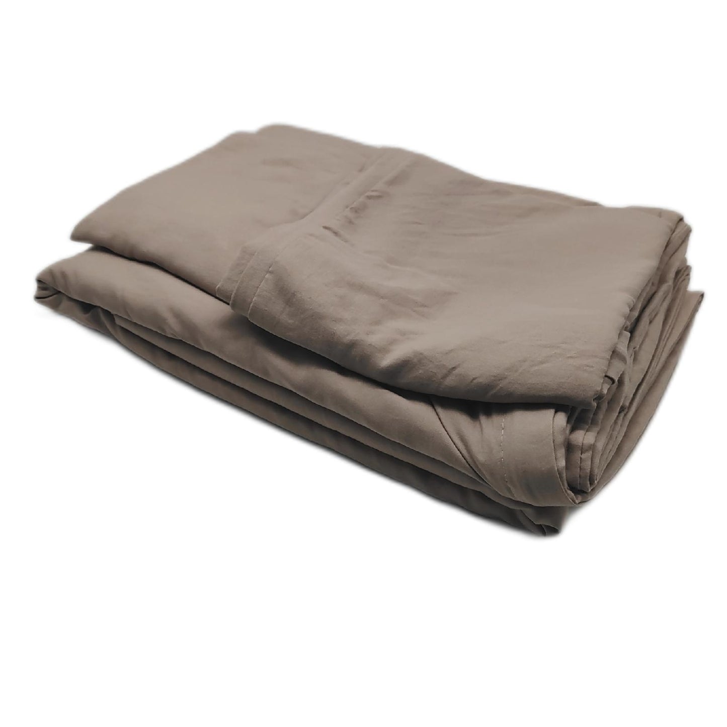 Sedefen Bettwäsche Bettwaren 200x200cm Baumwolle Renforce Khaki Taupe Unikomfort