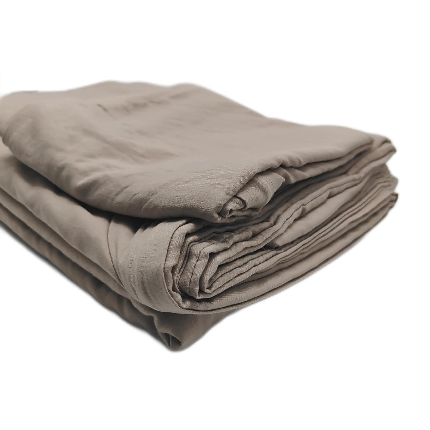 Sedefen Bettwäsche Bettwaren 200x200cm Baumwolle Renforce Khaki Taupe Unikomfort