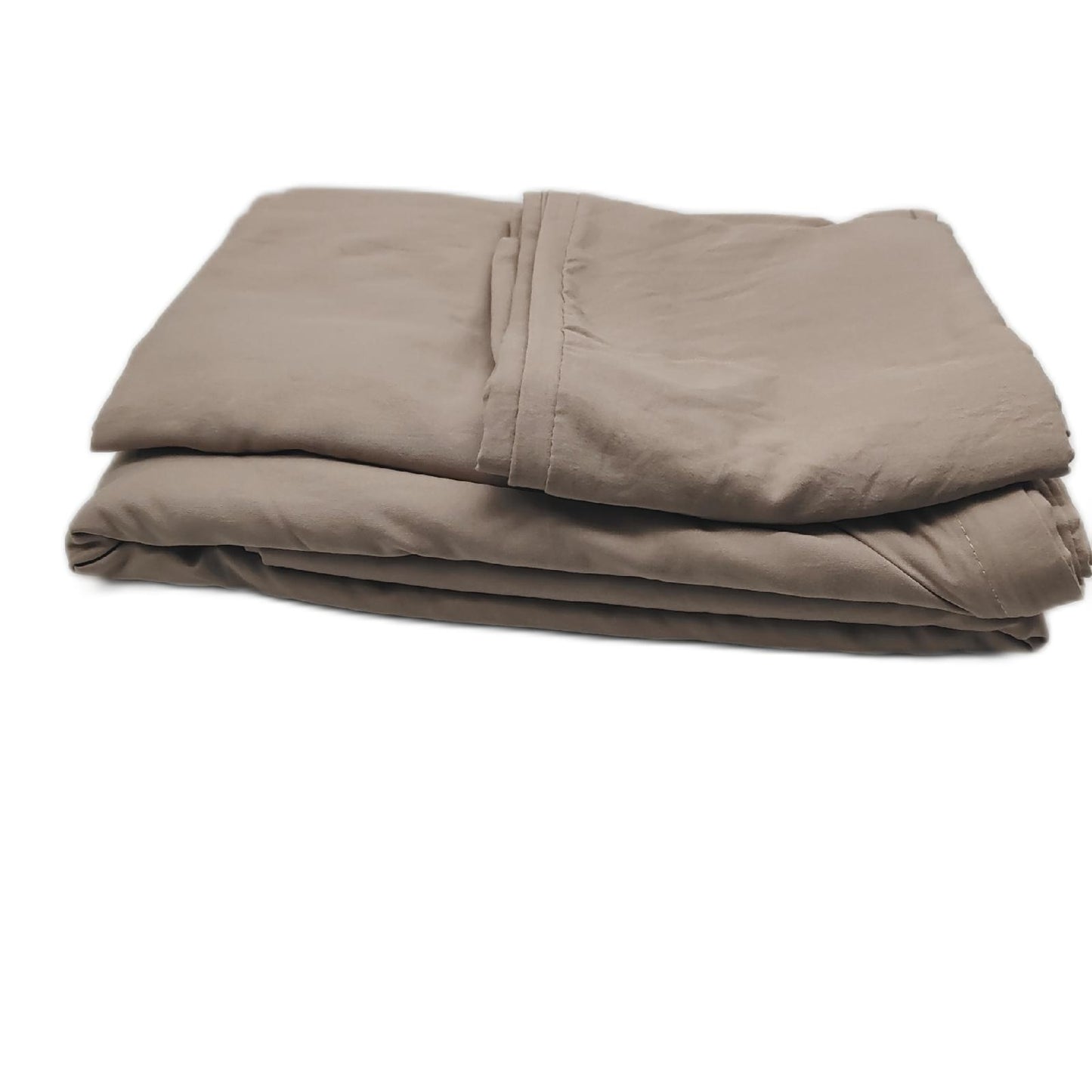Sedefen Bettwäsche Bettwaren 200x200cm Baumwolle Renforce Khaki Taupe Unikomfort