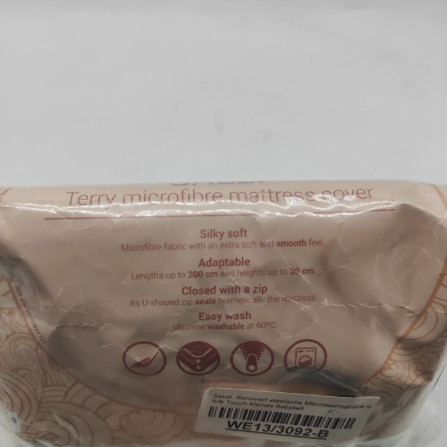 Savel Matratze Babymatratze Babybett Mikrofasermatratze Elastisch Silk Touch Komfort