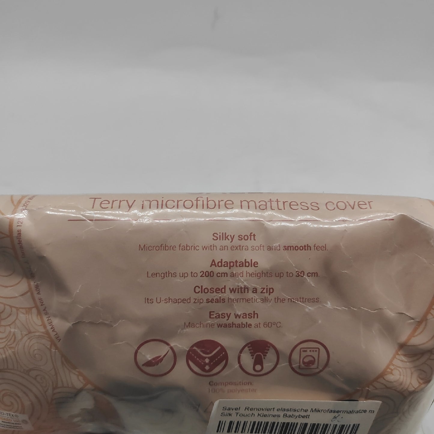 Savel Matratze Babymatratze Babybett Mikrofasermatratze Elastisch Silk Touch Komfort