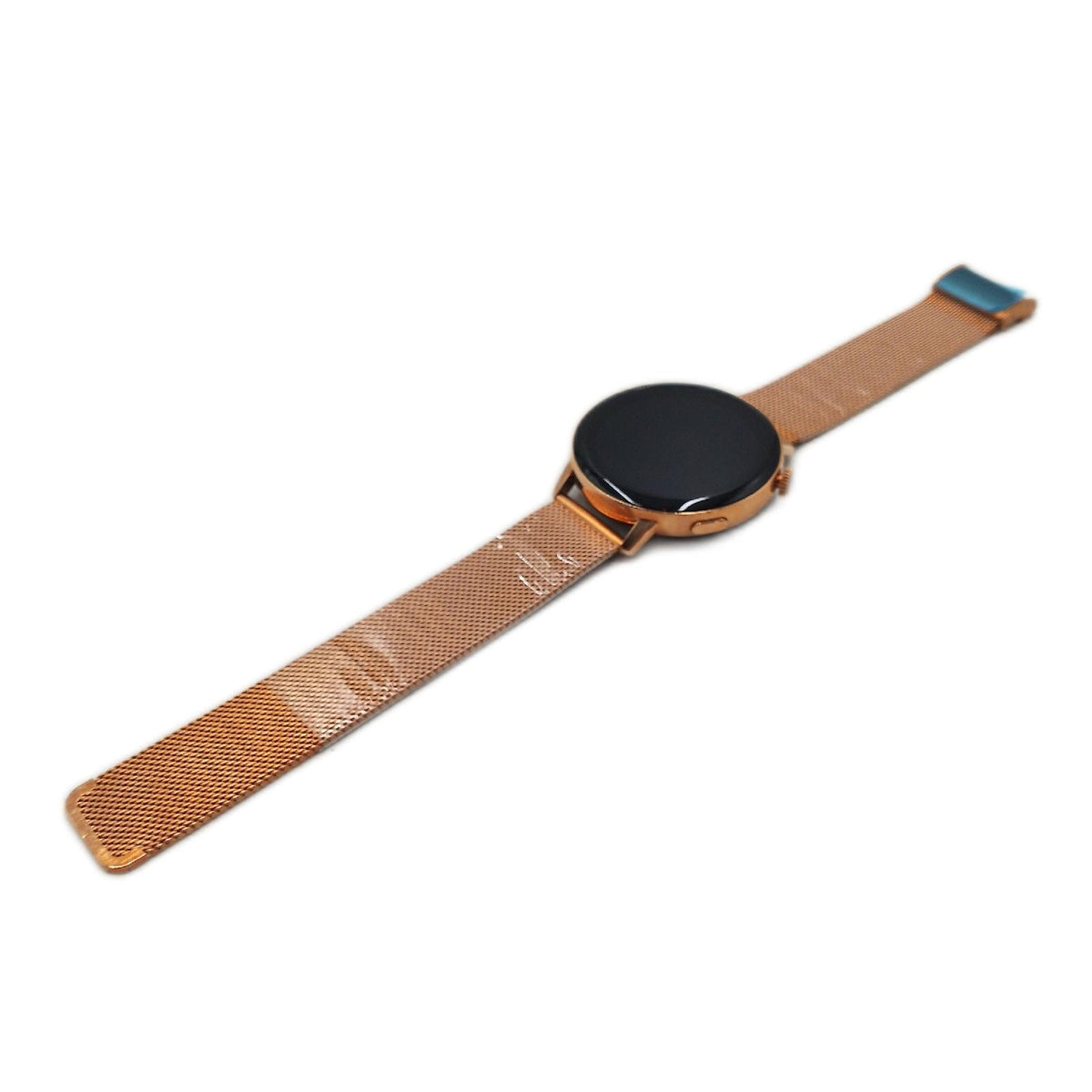 LUNIQUESHOP UESHOP Connected Damen Smartwatch rund AMOLED SpO2 Herzfrequenz Blutdruck Roségold
