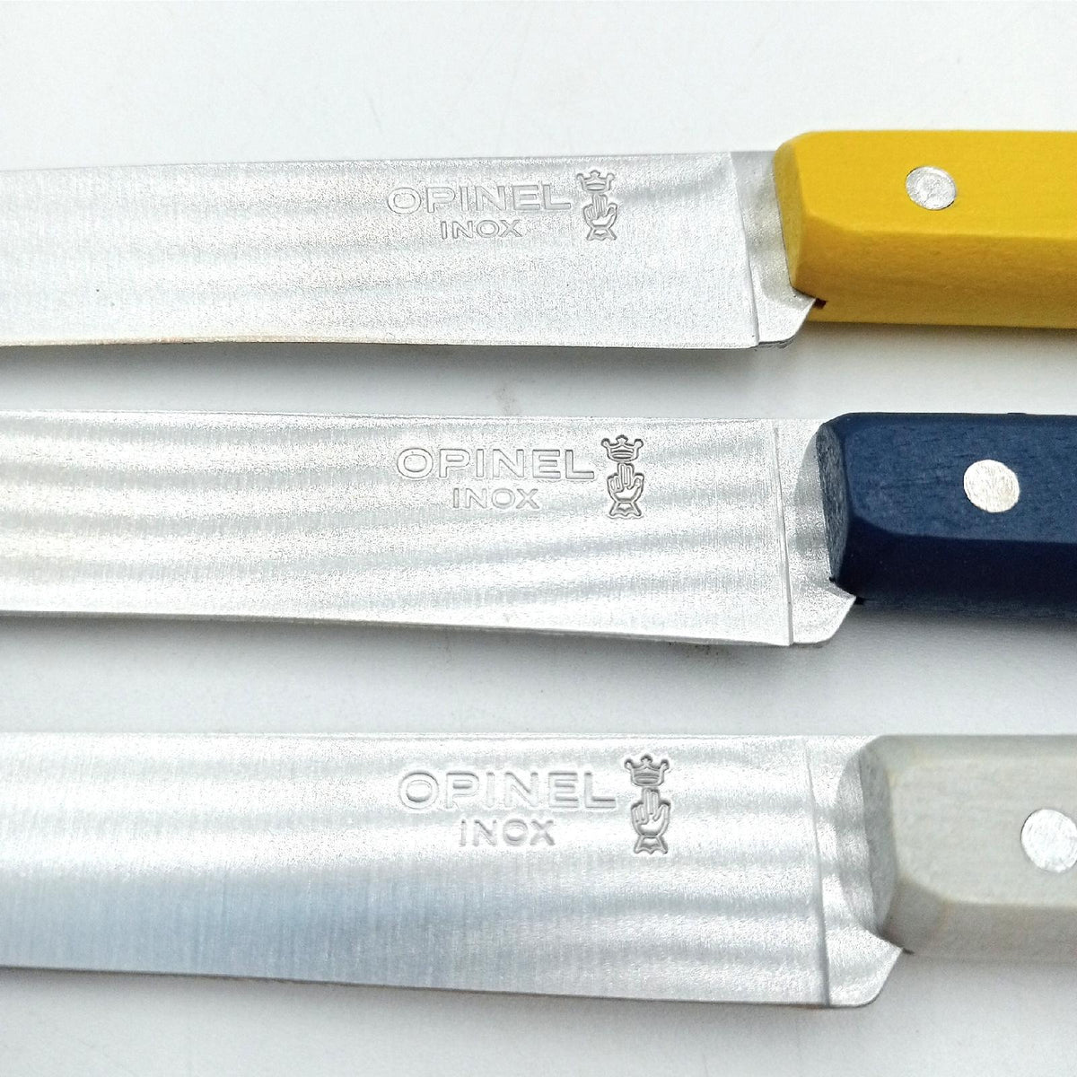 Opinel Bon Appetit Celeste Tafelmesser rostfrei Stahl Buchenholz 3 Teilig