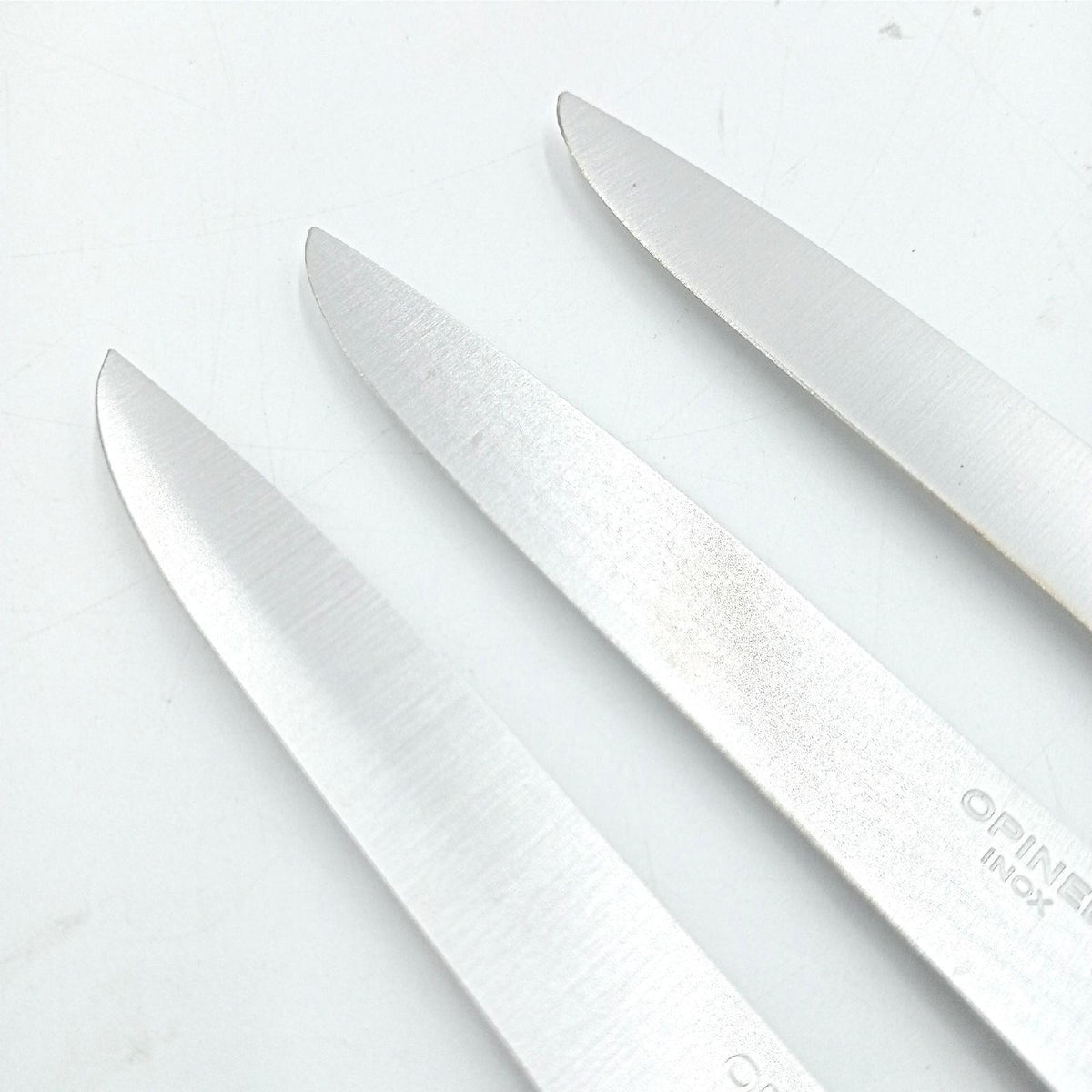 Opinel Bon Appetit Celeste Tafelmesser rostfrei Stahl Buchenholz 3 Teilig