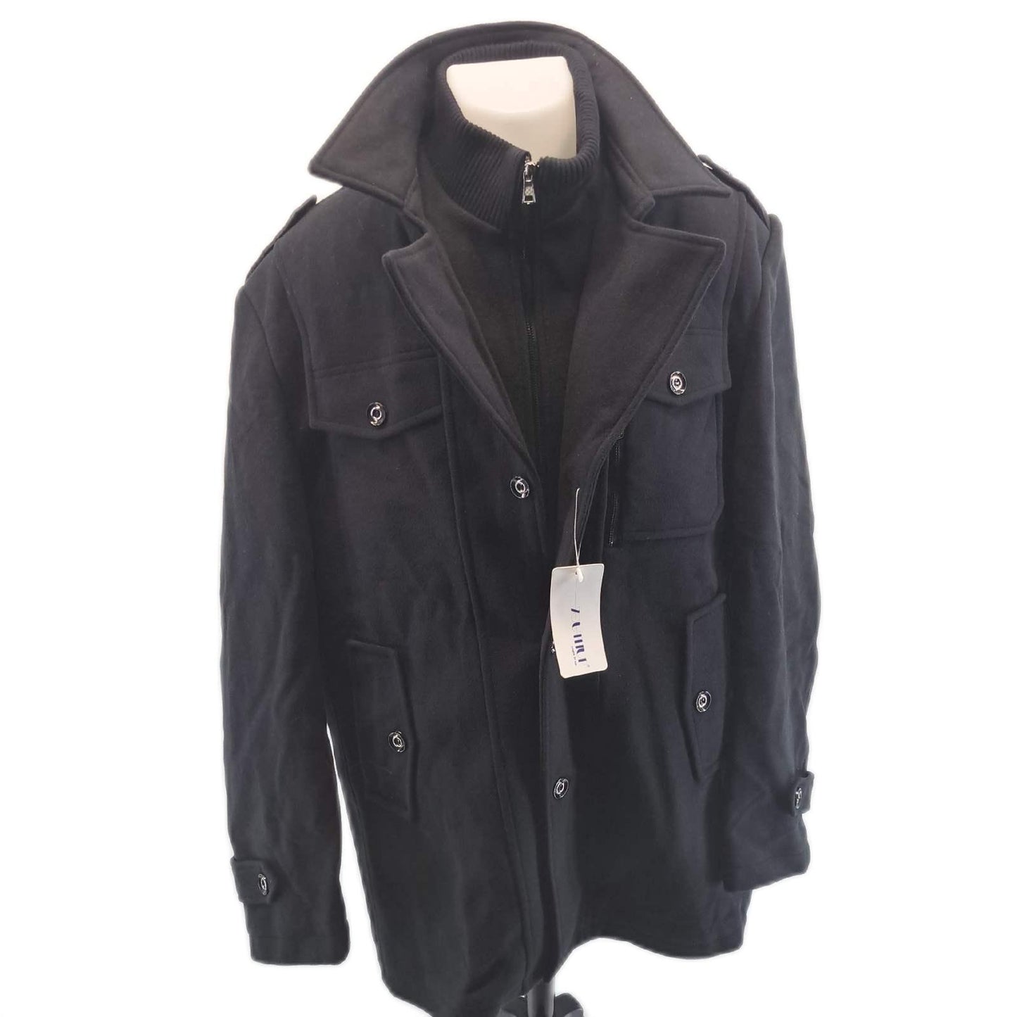 MAGCOMSEN Winterparka Jacke Outdoor Bekleidung Sportwandern 3XL Atmungsaktiv Fleece