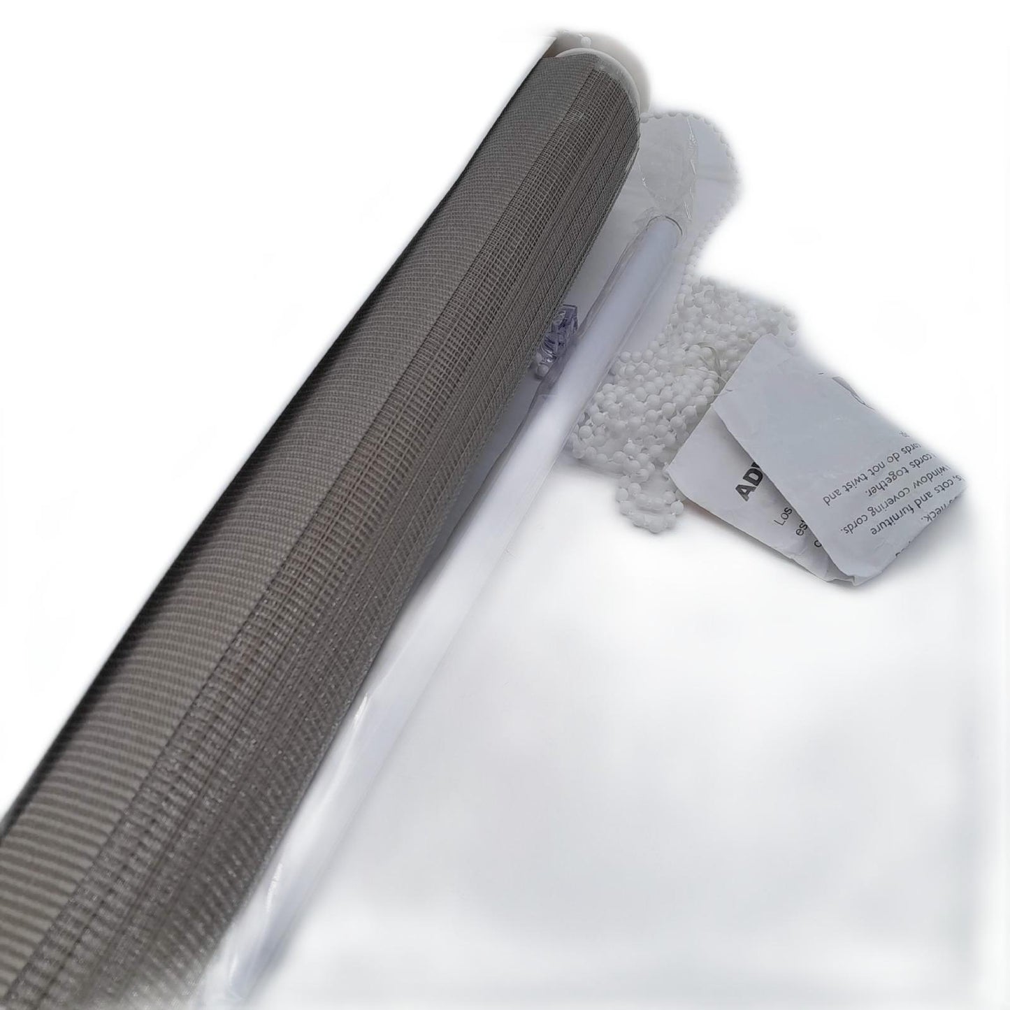 Blindecor Lira doppelrollo - duo rollo tag und nacht Beige - 120 x 250 cm (Breite x Länge) | Stoffgröße 117 x 245 cm | Fensterrollo zebra