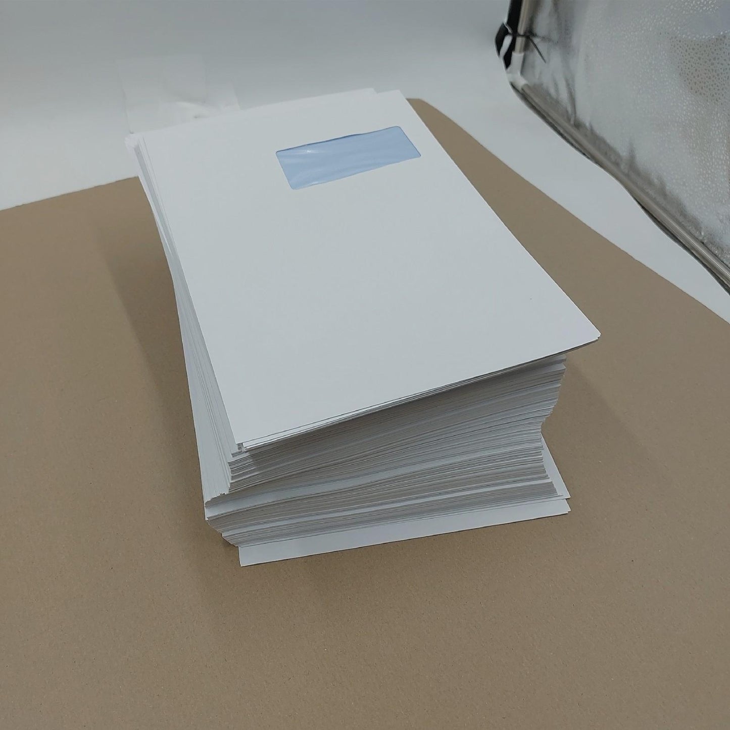 Hüllen weiß C4 Briefhüllen Bürobedarf 250 Stück Fenster 110 x 50 Dokument