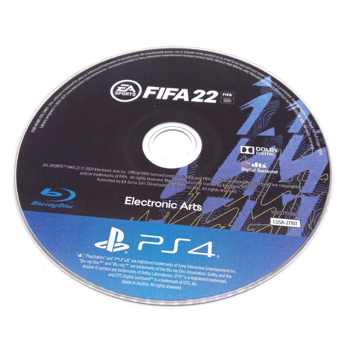 FIFA 22 Standard Edition PS4 (55,63)