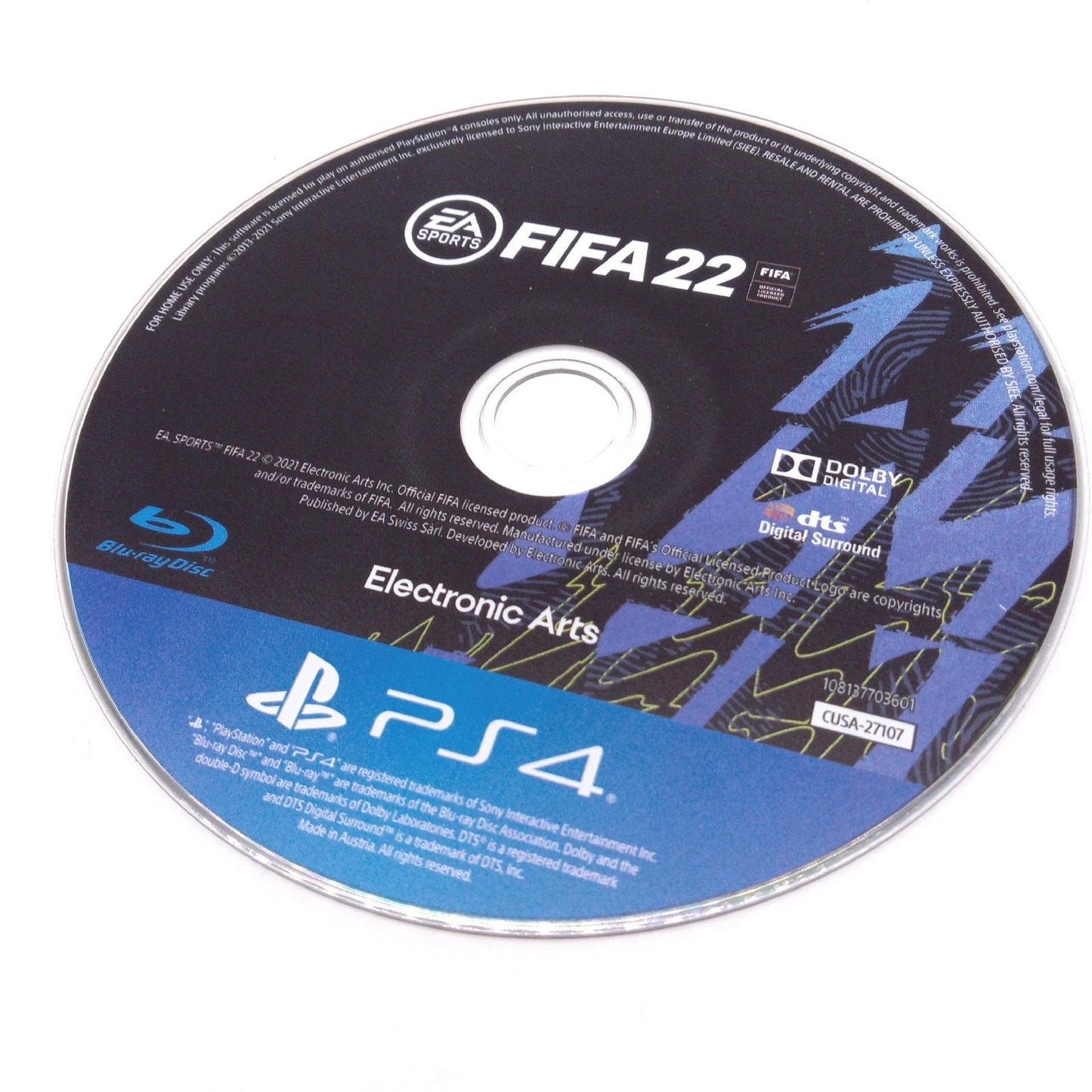FIFA 22 Standard Edition PS4 (55,63)