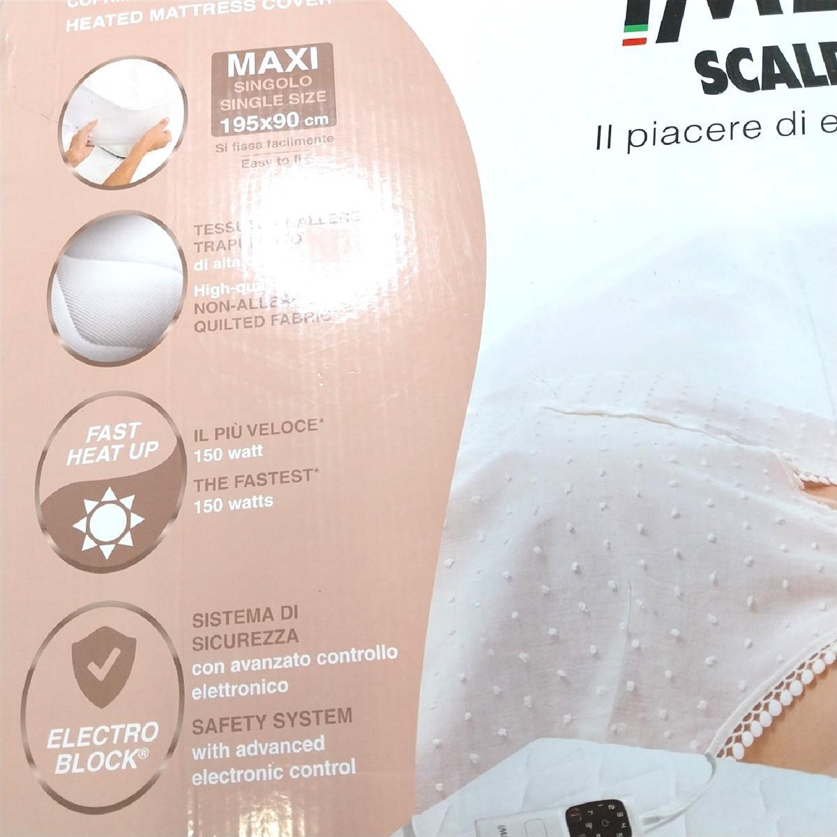 Imetec Scaldasonno Adapto Maxi Matratzenauflage Heizung 195 x 90 cm