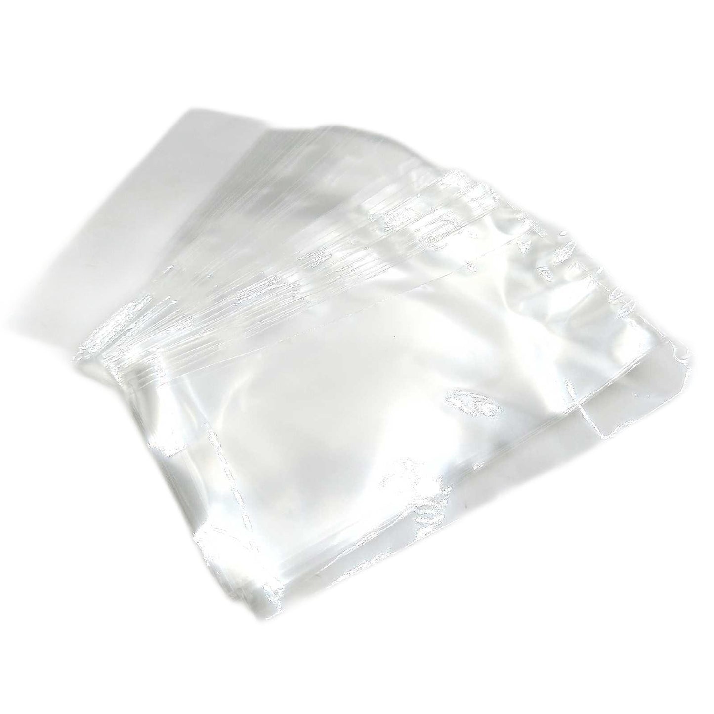 Italpak Cellophantüten Klar, Zellophantüten Tütchen Transparent, für alle Produkte, Zellophanbeutel Candy tüten Geschenktüten Plätzche, 100 Stück, 8x16 cm