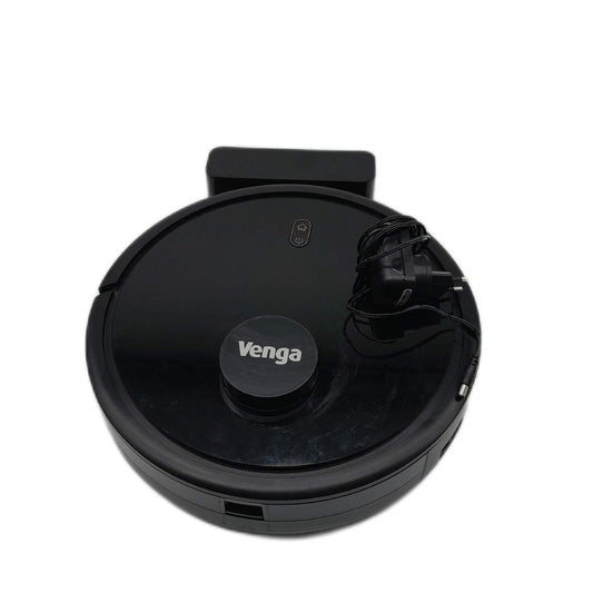 Venga! Roboter-Staubsauger, Bodenreiniger, Lasernavigation, mit App, Schwarz, VG RVC 3002 BK