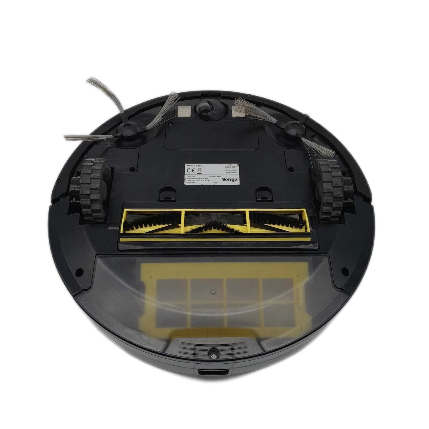 Venga! Roboter-Staubsauger, Bodenreiniger, Lasernavigation, mit App, Schwarz, VG RVC 3002 BK