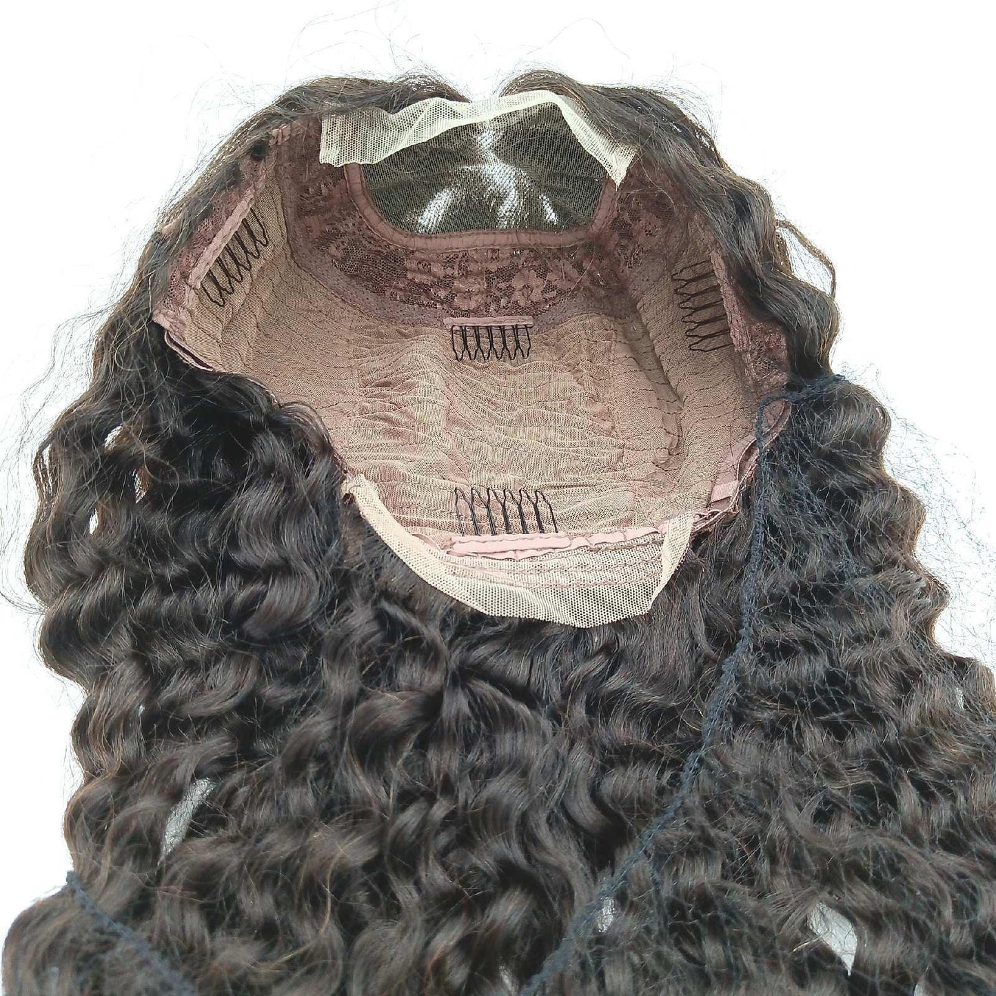 Locken Perücke OQ Hair 60cm Volumen 4x4 Wigs Ersatzhaare Beauty