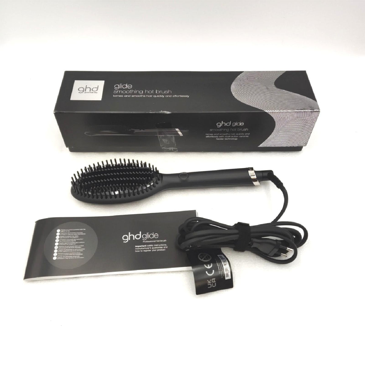 inblu Glide Glaettungsbuerste Anti Frizz Soft Finish Haarglaetterbuerste