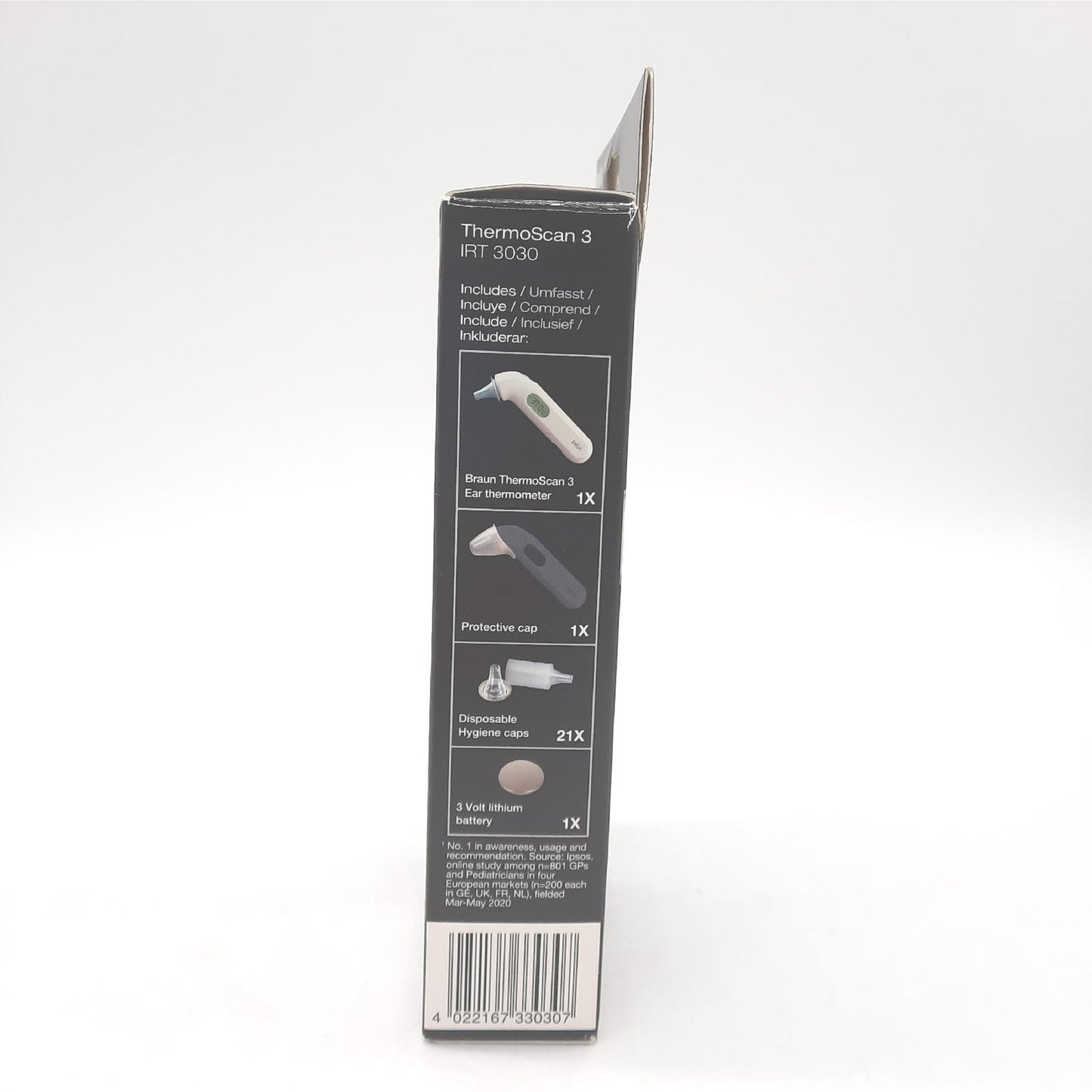 Braun Ohrthermometer Gesundheitsmonitore ThermoScan 3 Schnellmessung Ersatzfreizeit