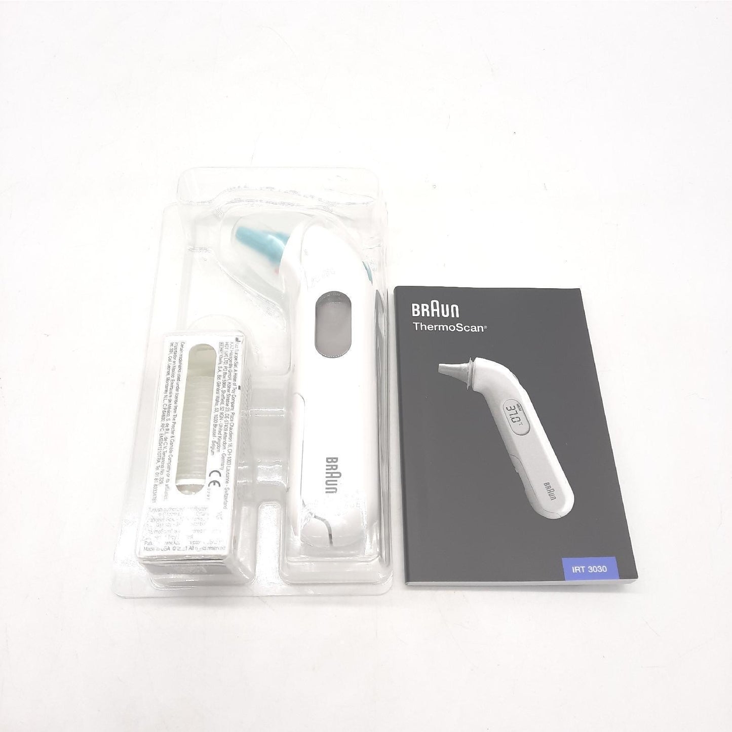 Braun Ohrthermometer Gesundheitsmonitore ThermoScan 3 Schnellmessung Ersatzfreizeit