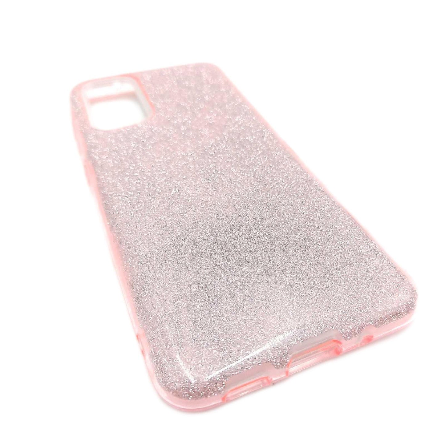ULAK Hülle Smartphone Zubehör Galaxy S20 Glitzer Durchsichtige Stoßfest Handyhülle