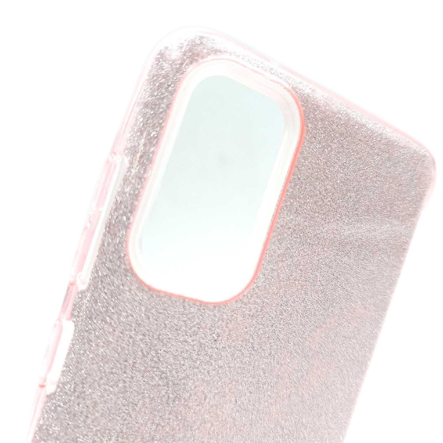 ULAK Hülle Smartphone Zubehör Galaxy S20 Glitzer Durchsichtige Stoßfest Handyhülle