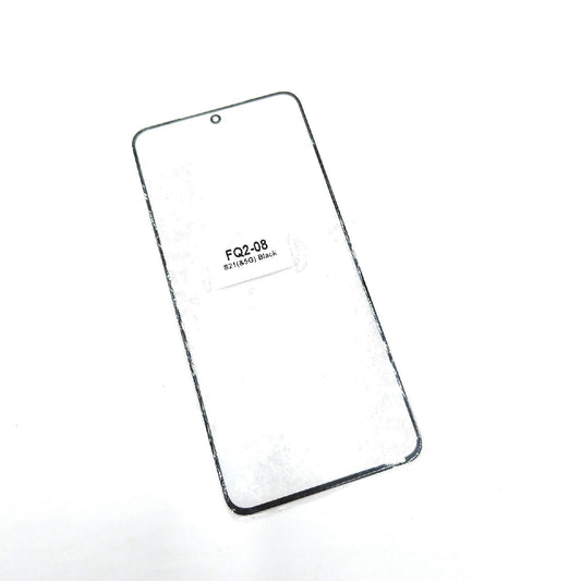 MMOBIEL Frontglas Display Kompatibel mit Samsung Galaxy S21 5G - 6.2 inch 2021 - Front Glass Ersatz Touchscreen Reparaturset - Inkl. Werkzeug - Schwarz