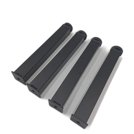 SHEPIN Lattenrostfüße Set 4er 25cm Hochbettfüße Rost Zubehör Schutz Stabil und Hochwertig