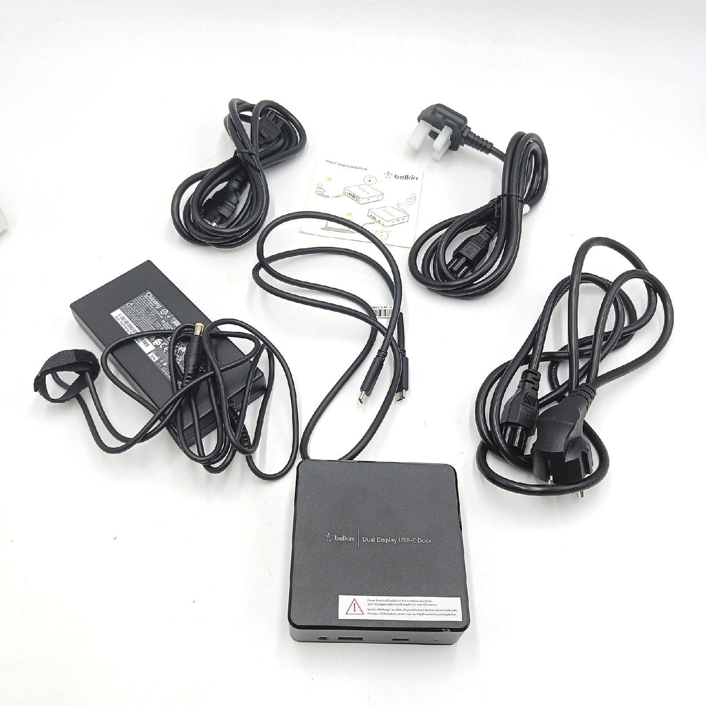 Belkin USB-C-Docking-Station für 2 Bildschirme, 85 W, HDMI, USB-A 3.1 (1. Gen.), USB-C, Gigabit-Ethernet, 135-W-Netzteil, Audio-Ein/Ausgang, USB-Hub für MacBook, Chromebook, Windows und andere Laptops