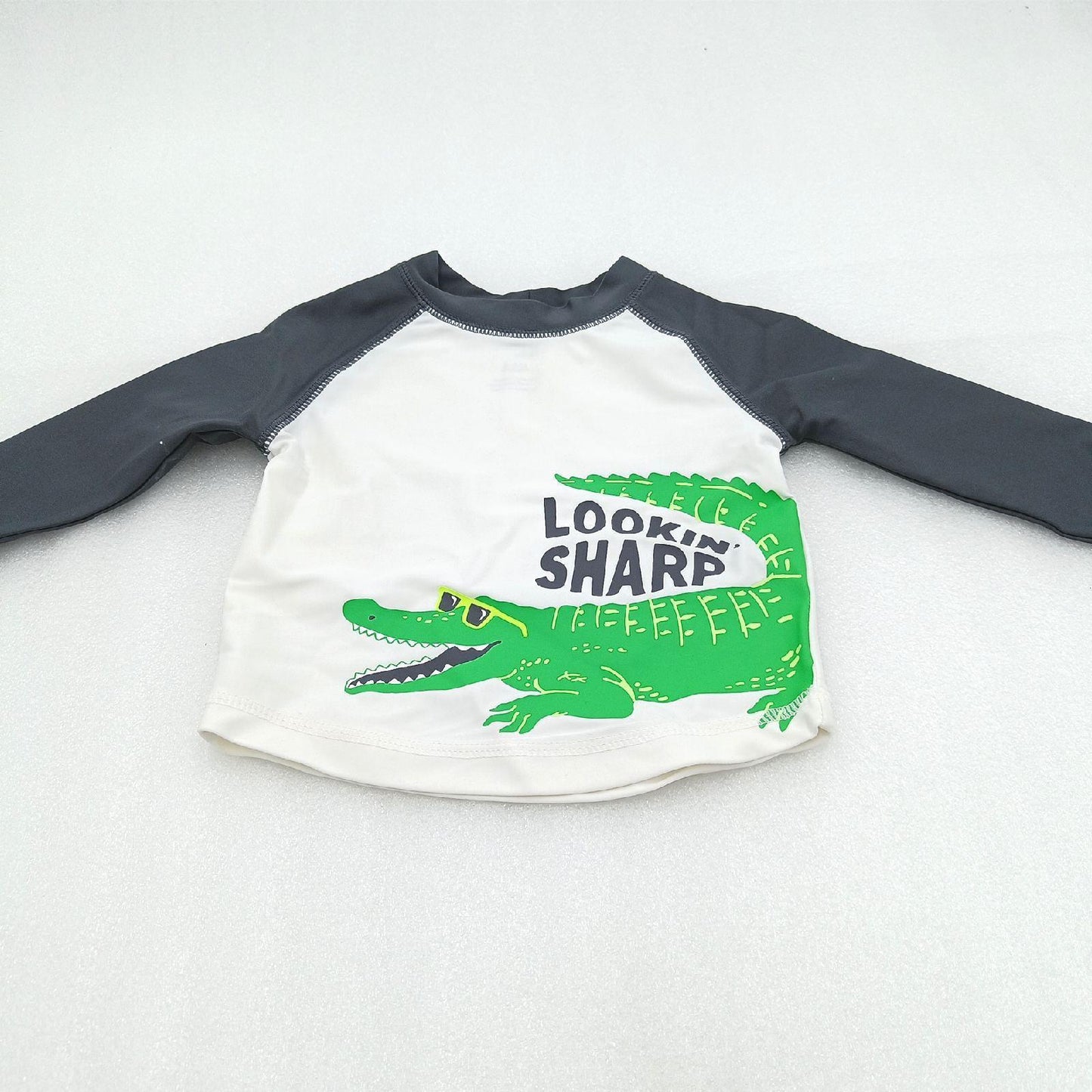 Simple Joys by Carters Badebekleidung Baby Jungen Schwimmanzug Schwarz Krokodil