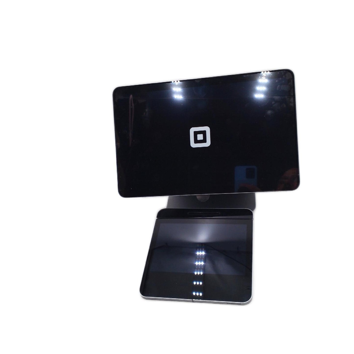 Square Register Kundendisplay startet kurz verbunden dann getrennt Lieferung siehe Bilder
