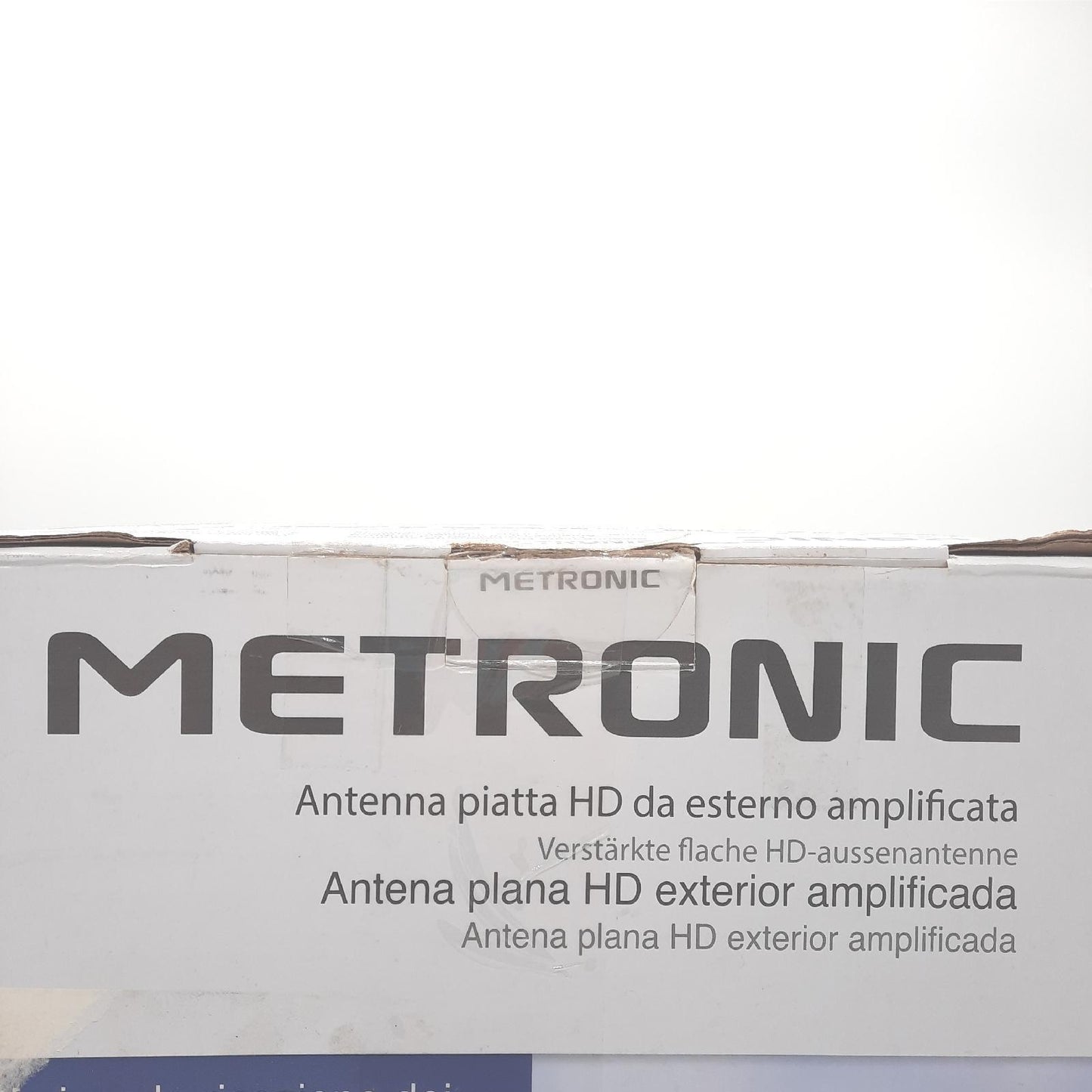 Metronic Außenantenne Verstärker Empfang Full HD 4K 43 dB High End Signalverstärkung Weiß