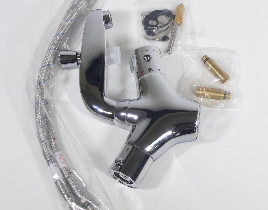 Rousseau Thermostat Armatur Badarmatur Wolga 2 MTRO für Wannenfüll